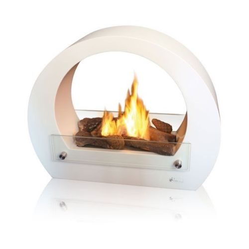 Přenosný bio krb Maroko bílé XL